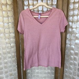 BASIC STRIPED TEE💘